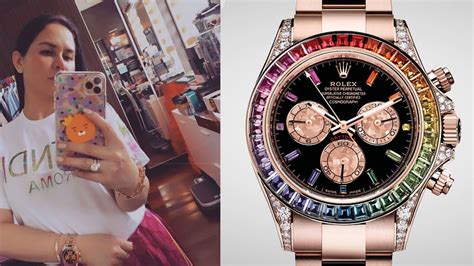 jinkee Pacquiao rainbow daytona